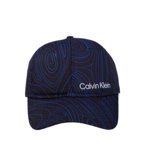 Calvin Klein Golf Printed Baseball Men's Caps - Marble Print