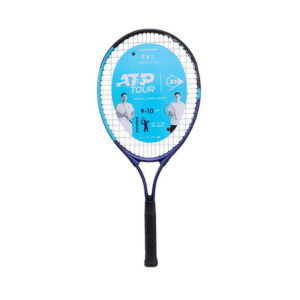 Dunlop 26 FX 25 300 Strung G0 Junior Tennis Racket - Blue/Navy