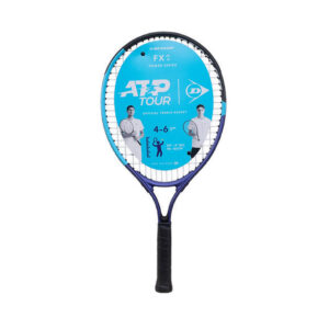 Dunlop 26 FX 21 270 Strung G0 Junior Tennis Racket - Blue/Navy
