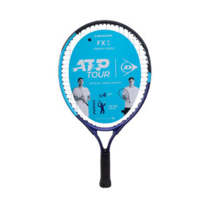 Dunlop 26 FX 19 265 Strung G0 Junior Tennis Racket - Blue/Navy