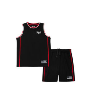 Everlast Boy's Basketball Shorts - Black/Red