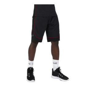 Everlast Men's Basketball Shorts - Black & Red