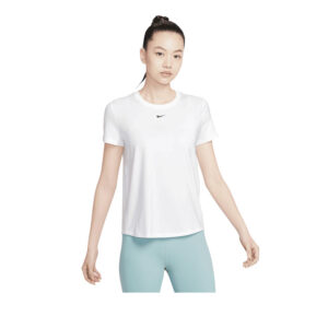 Nike One Classic Women's Dri-FIT Short-Sleeve Top (A/W) - White