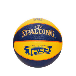 Spalding TF33 Official 3x3 Game Size 6 Composite Unisex Basketball - Yellow/Blue